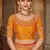 Red woven banarasi silk saree 