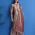 Beige digital print pure silk salwar