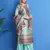 Green digital print pure silk salwar