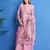 Pink digital print chanderi silk salwar