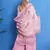 Pink digital print chanderi silk salwar