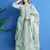 Green digital print chanderi silk salwar