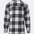 Cutalic black brush check boy shirt