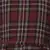 Dressy wine brush check girl dress