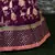 Seductive Purple Dori, Sequins, and Thread Embroidered Taffeta Silk Fabric Designer lehenga for wedding