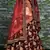 Appetizing Maroon Dori, Sequins, and Thread Embroidered Taffeta Silk Fabric Lehenga choli for Bride