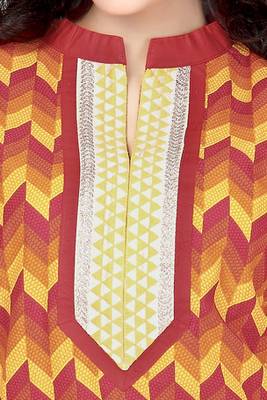 Multicolor Plain Cotton Kurtas  And  Kurtis 3