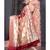 Maroon Banarasi Silk Katan Saree With Sunflower Booti Zari Border Pallu