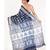 Indigo Cotton Silk Chanderi Saree With Kaner Motifs