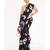 Black Handloom Bagru Malmal Sunflower Printed Saree