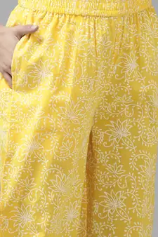 Blue printed cotton ethnic-kurtis