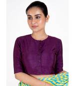 Lavender Front Hook Blouse