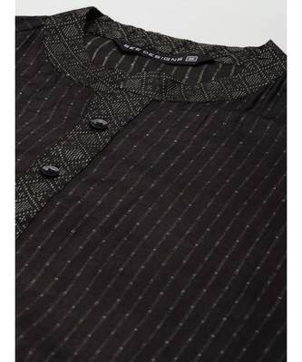 Men Olive & Beige Woven Design Thread Work Kurta With Pyjama 3