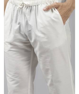 Men Maroon & Beige Woven Design Thread Work Kurta With Pyjama 4