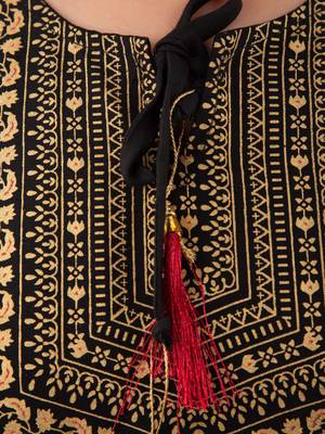 Black embroidered rayon embroidered-kurtis 4