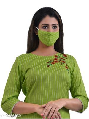 Green embroidered rayon embroidered-kurtis 2