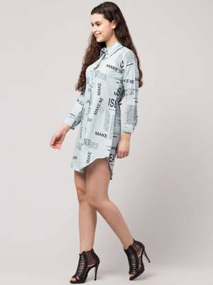 Grey embroidered rayon embroidered-kurtis 2