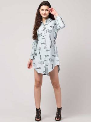 Grey embroidered rayon embroidered-kurtis 3