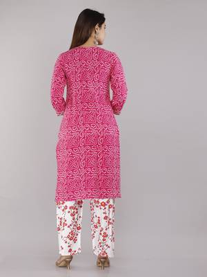Pink embroidered rayon embroidered-kurtis 5