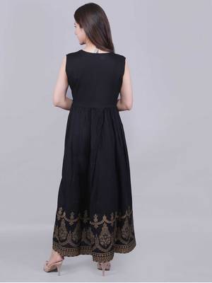 Green embroidered rayon embroidered-kurtis 2