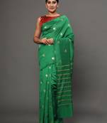 Glemora Green Designer Ethnic Wear Silk Blend Banarasi Traditional Saree