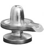 Fashion Bizz Silver Stone SHIVLING Showpiece