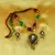 Moti Cz Pearl Stone Polki Kundun  Necklace With Earing