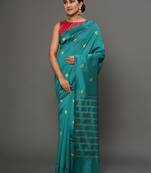 Glemora Rama Designer Ethnic Wear Silk Blend Banarasi Traditional Saree