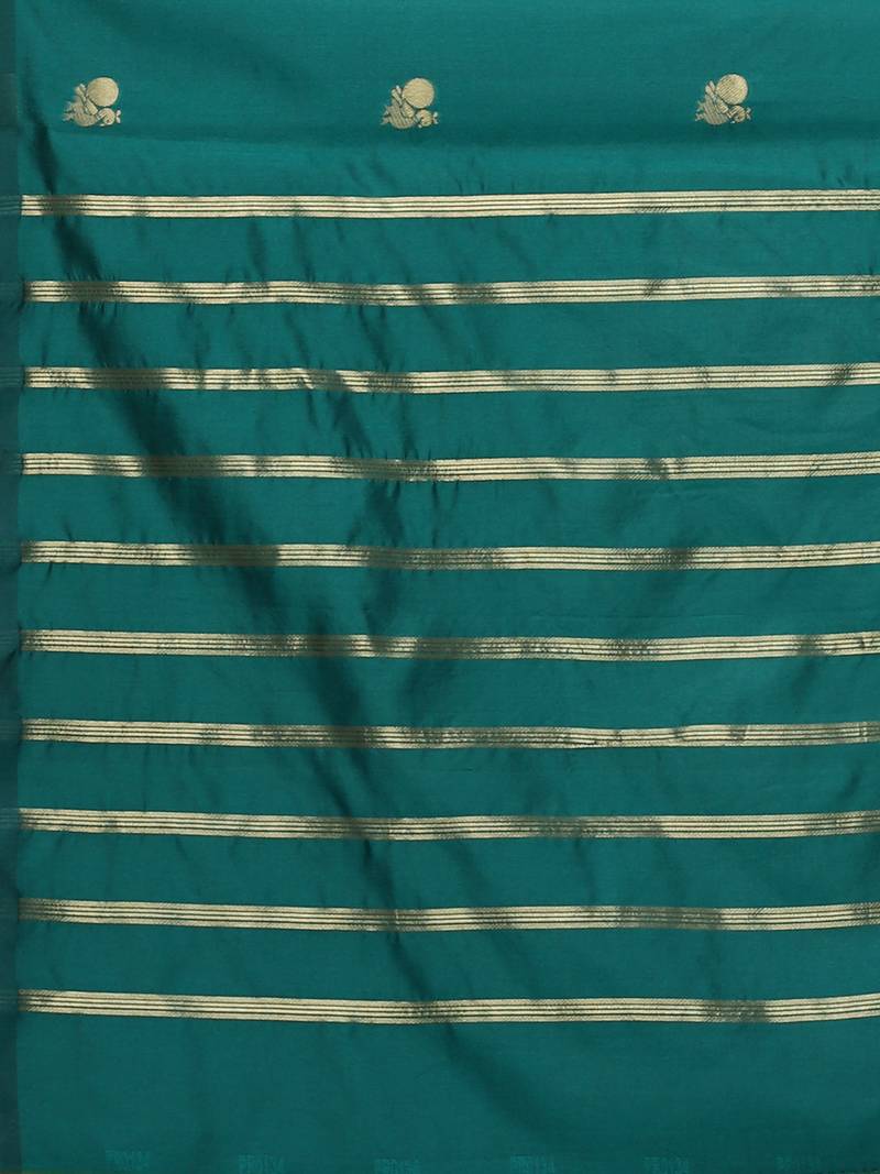 Glemora Rama Designer Ethnic Wear Silk Blend Banarasi Traditional Saree