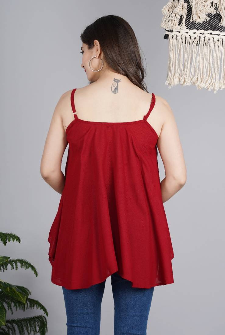 Women's Beautiful Rayon Western Top