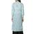 Hand Embroidered Blue Cotton Lucknowi Chikankari Kurti
