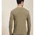 Khaki Double Pocket Full Sleeve Regular T-Shirt