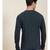 Dark Blue Double Pocket Full Sleeve Regular T-Shirt