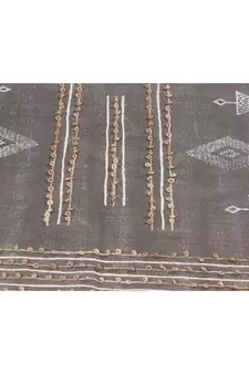 8x11 Ft Hand Block Printed Rug Handmade Cotton Dhurrie Area Kitchen Carpet Flatwoven Throw Rug