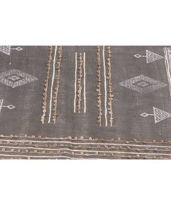 11x11 Ft Hand Block Printed Rug Handmade Cotton Dhurrie Area Kitchen Carpet Flatwoven Throw Rug 4