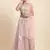 Baby Pink Georgette Sequin Work Lehenga