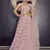 Gorgeous Baby-pink 3mm and 7mm sequins embroidered georgette fabric party wear lehenga choli