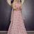 Gorgeous Baby-pink 3mm and 7mm sequins embroidered georgette fabric party wear lehenga choli