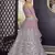 Mauve gotta patti georgette semi stitched lehenga