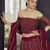 Glamorous Grey 3mm and 7mm sequins embroidered georgette fabric party wear lehenga choli