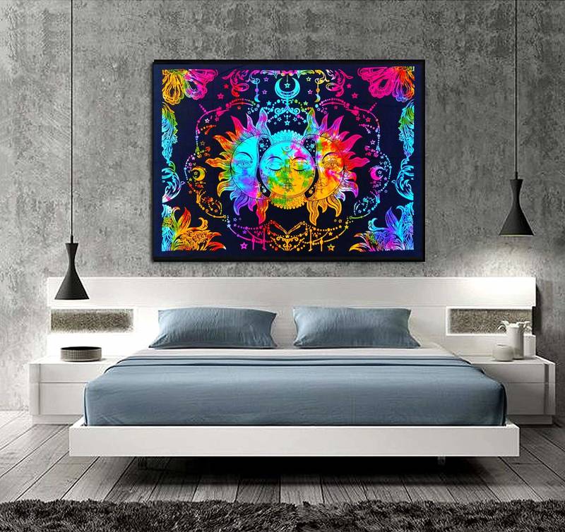Sonia collections tapestries Cotton Wall Hanging | Wall Aesthetic Tapestry, TAPESTRY29 (54x84 INCH)