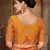 Red woven banarasi silk saree 