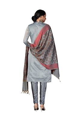 Grey booti banarasi salwar 2