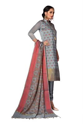 Grey booti banarasi salwar 3