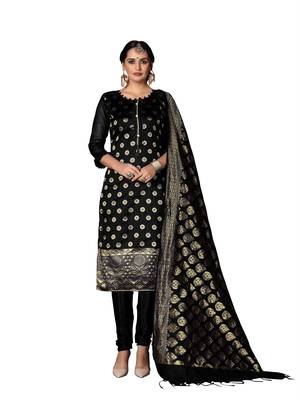 Black booti banarasi salwar 1