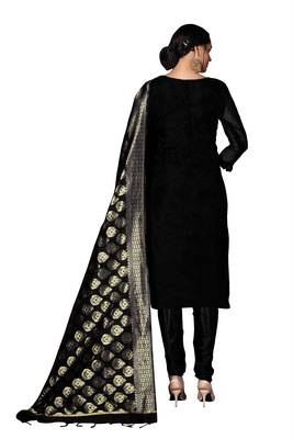 Black booti banarasi salwar 2