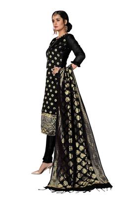 Black booti banarasi salwar 4