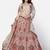 good-looking Off-white Thread, Zari, and Sequins Embroidered georgette Semi Stitched Lehenga
