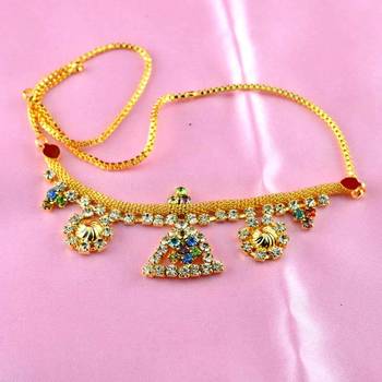Gold Platted Stone Necklaces 2
