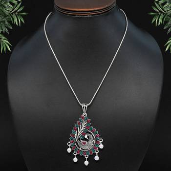 Maroon necklaces 1